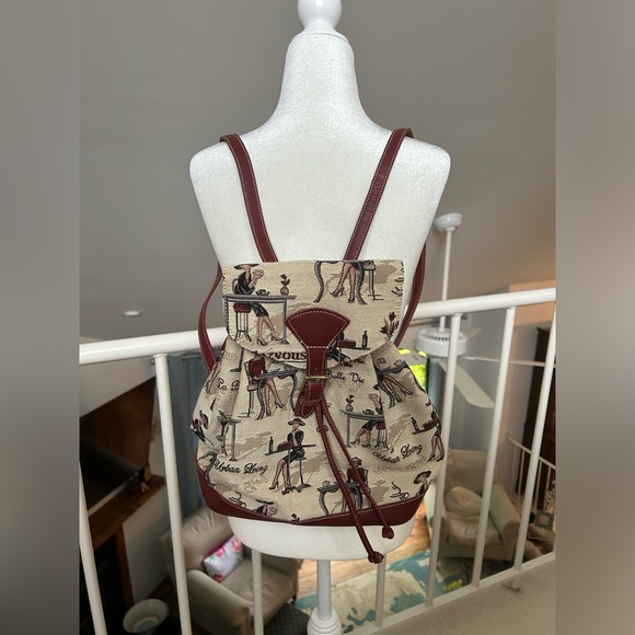 SIGNARE Woman's Purse Cosmopolitan Chocolatier Broadway Cocktail Backpack Fall - Picture 1 of 7